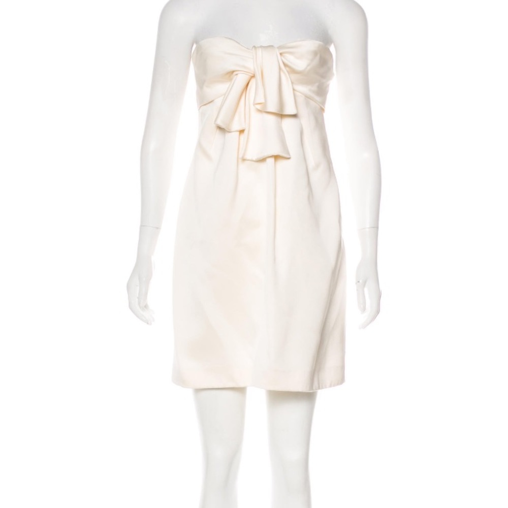 Prada Strapless Mini Dress